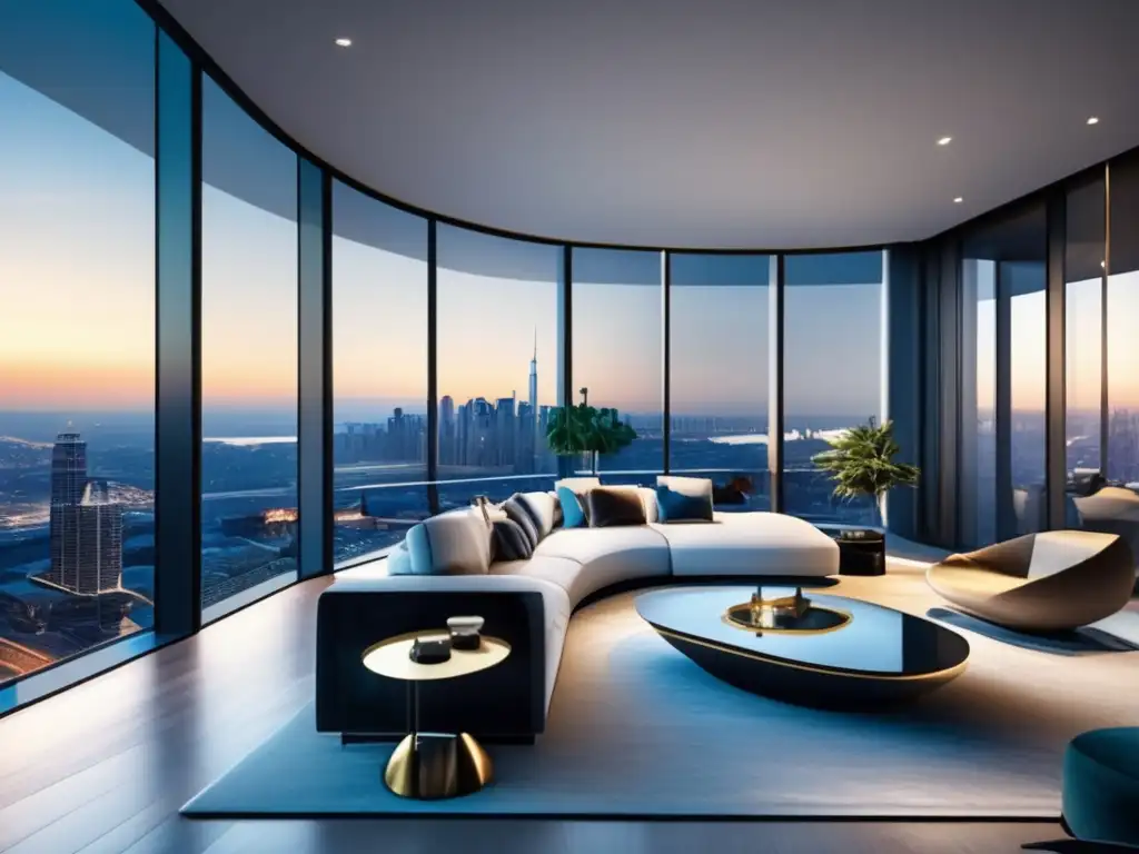 Lujo en penthouse urbano Lujo en apartamento penthouse con vista panorámica en la ciudad - Consejos fiscales para inversiones inmobiliarias