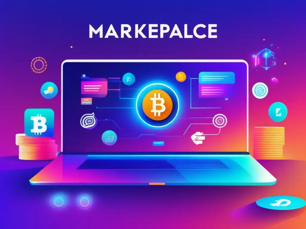 Mercado digital futurista con criptomonedas Mercado digital futurista: Exchanges emergentes, ¿merecen la pena?