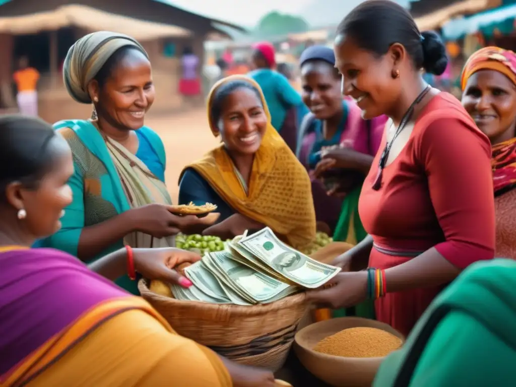Mercado emergente con microfinanzas Mercado emergente: Microfinanzas, empoderamiento y oportunidades económicas