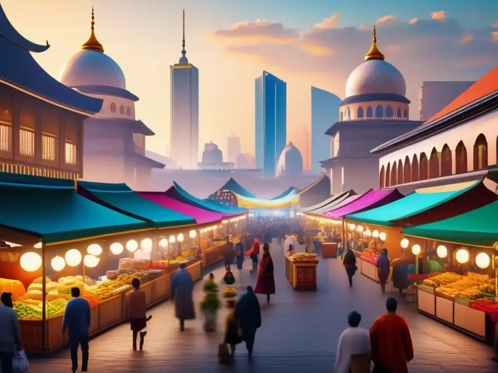 Mercado vibrante en ciudad emergente Mercado vibrante en ciudad emergente - Inversiones turismo mercados emergentes