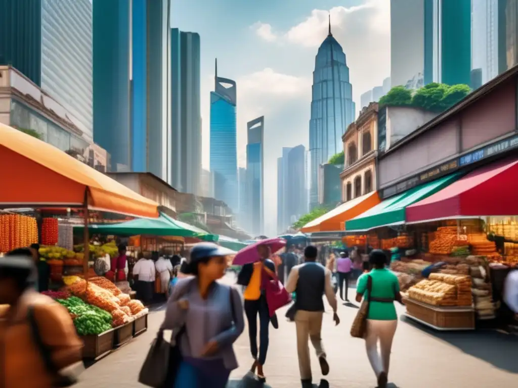 Ciudad vibrante con diversidad y consumo emergente Transformación de mercados emergentes y clases medias en una ciudad vibrante