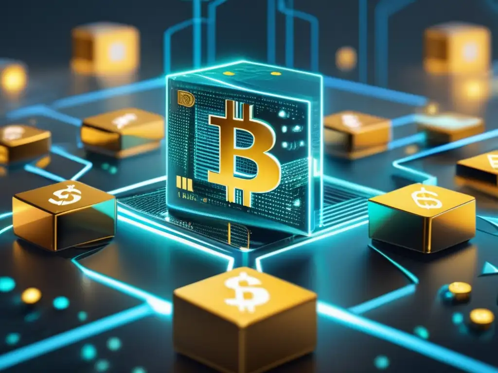 Ilustración moderna de blanqueo de dinero y seguridad en las criptomonedas Ilustración moderna de medidas antilavado de dinero en exchanges