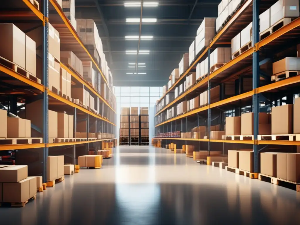 Almacenamiento eficiente y moderno Almacén moderno y eficiente - VeChain cadena suministros crecimiento