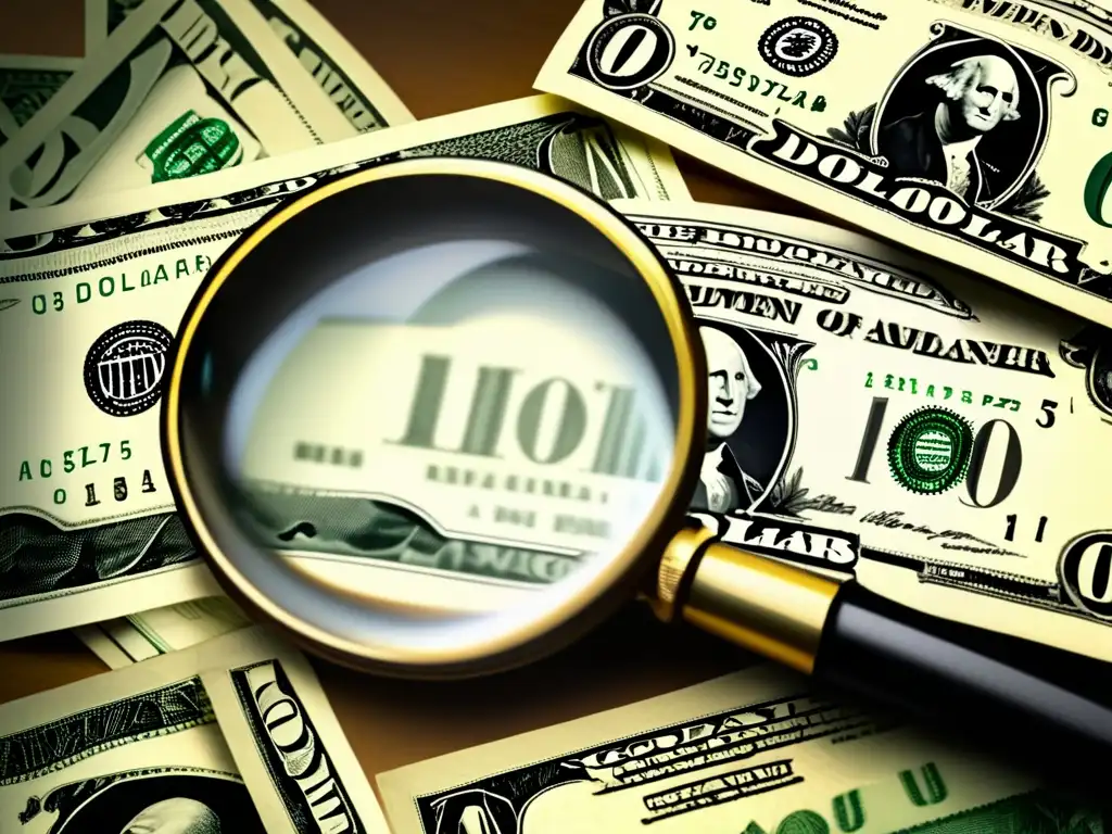Examen minucioso de impuestos de inversión Magnifying glass examines investment taxes & myths
