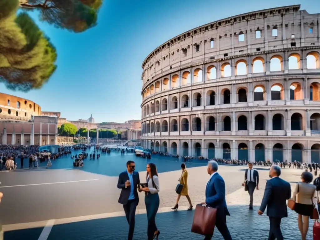 Coliseo de Roma: Historia y negocios Negocios en Roma: Coliseo y Regulaciones financieras Italia
