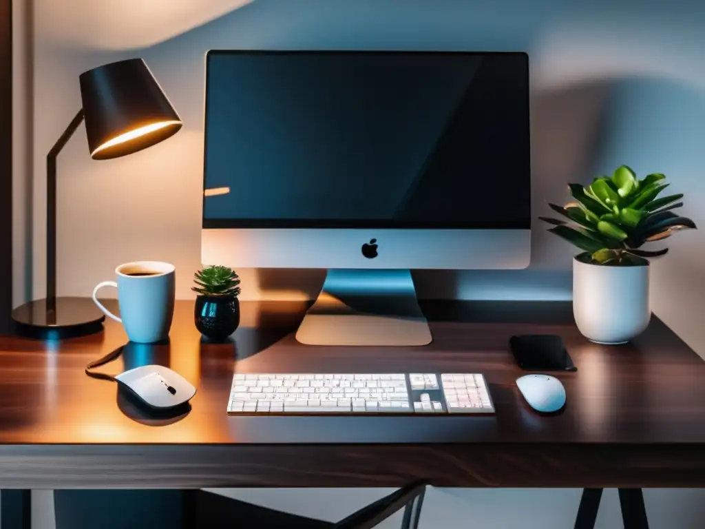Oficina moderna con diseño minimalista Oficina moderna con diseño minimalista, fiscalidad para autónomos inversionistas
