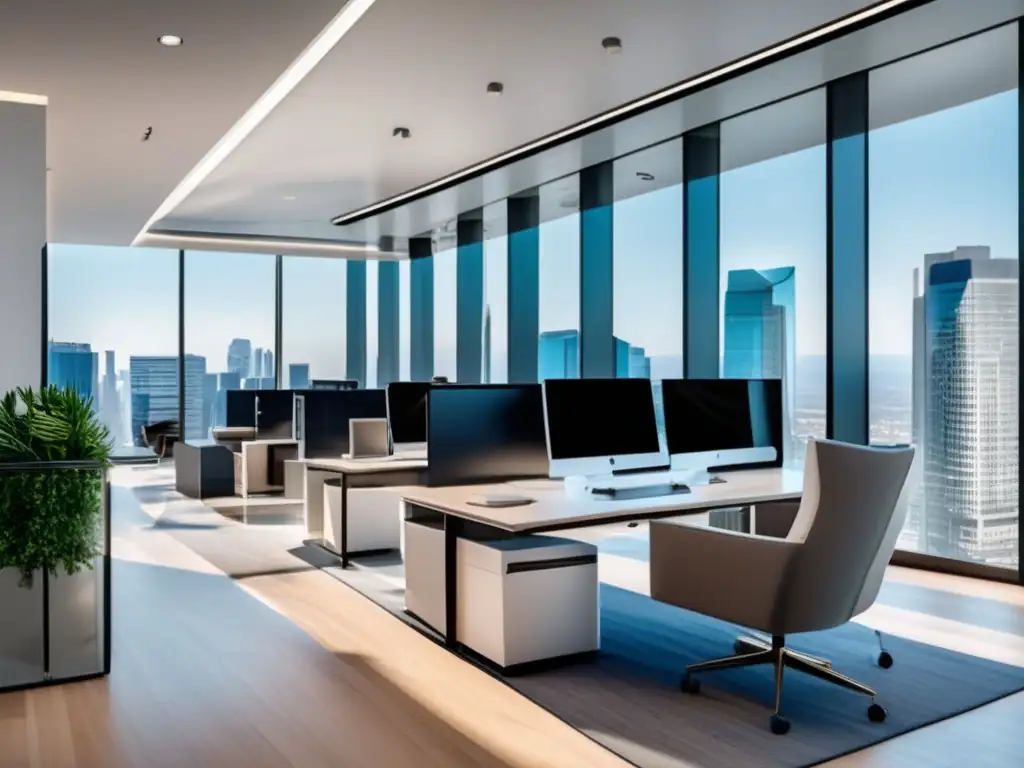 Oficina moderna y profesional Oficina moderna y profesional: Beneficios de diversificar cartera inmobiliaria