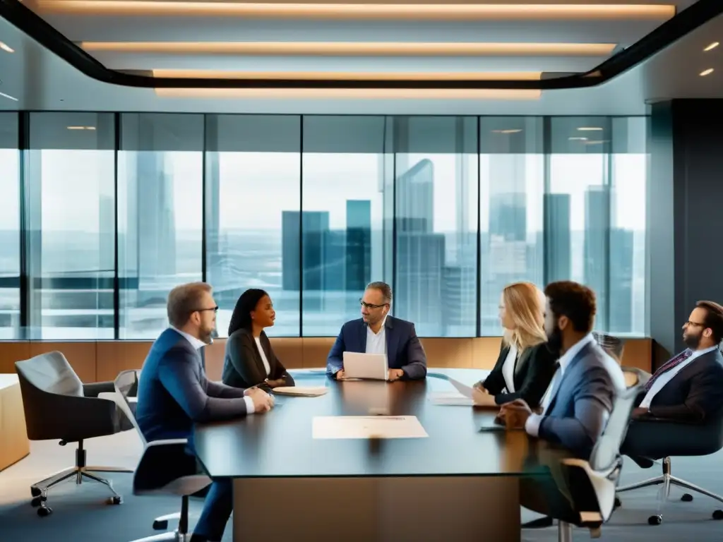 Profesionales discutiendo en oficina moderna Oficina moderna con profesionales discutiendo - Cómo evitar la trampa del costo hundido