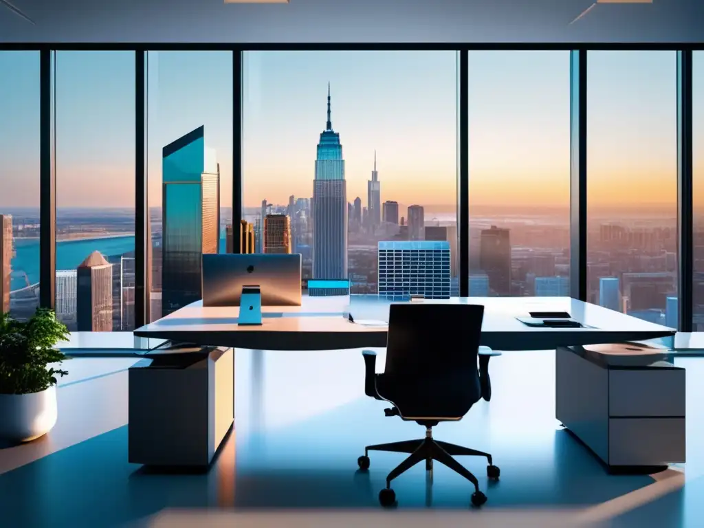 Oficina moderna con vista a la ciudad Oficina moderna con vista a la ciudad - Optimización fiscal en inversiones renta fija