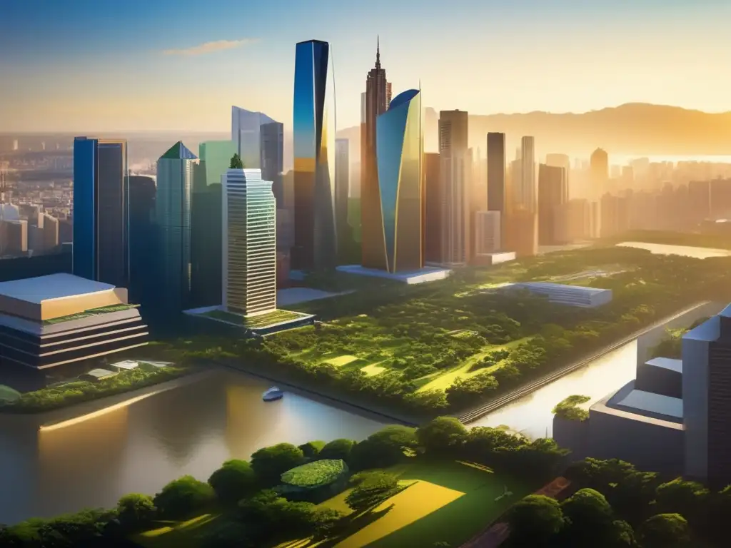 Oportunidad en mercados emergentes Oportunidad: Fondos inmobiliarios mercados emergentes, ciudad vibrante y próspera, inversión en real estate