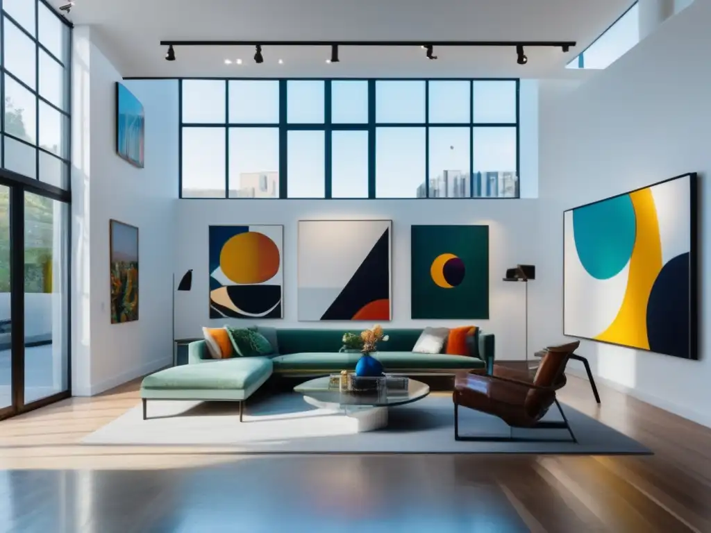 Galería de arte contemporáneo con obras vibrantes y únicas Oportunidades de inversión en arte y coleccionables: Galería contemporánea con obras vibrantes y eclécticas, asesor de arte y ambiente acogedor