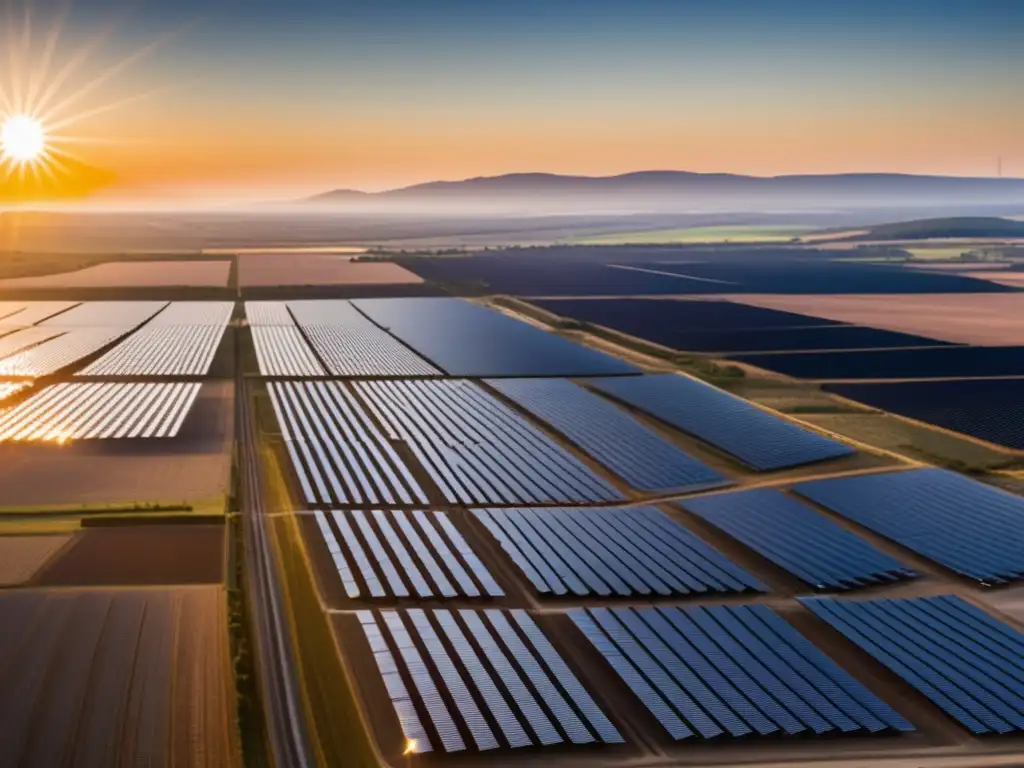 Planta solar europea: energía limpia y eficiente Oportunidades inversión energías renovables Europa