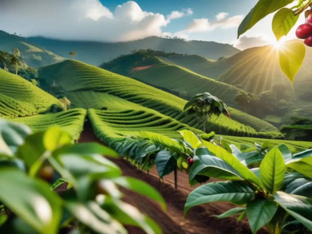 Hermosa finca de café en Colombia Oportunidades de inversión agrícola en Latinoamérica: Finca de café en Colombia, con detalles ultradetallados y belleza natural