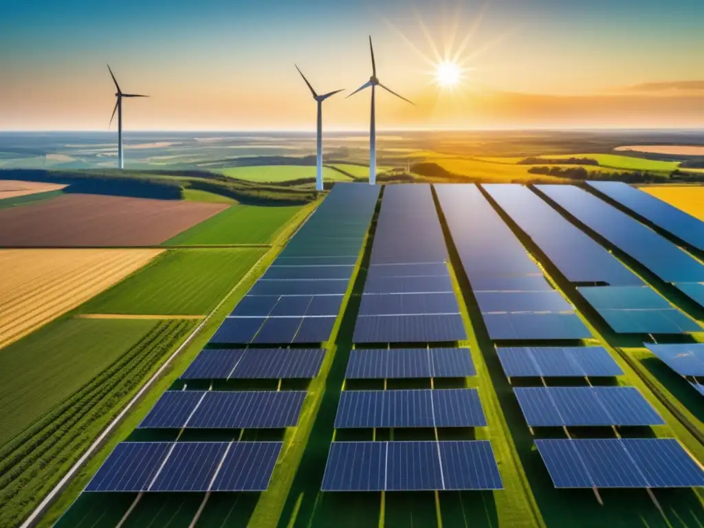 Oportunidades de inversión verde en energías renovables Oportunidades de inversión en energías renovables: Paneles solares, molinos de viento y ciudad sostenible