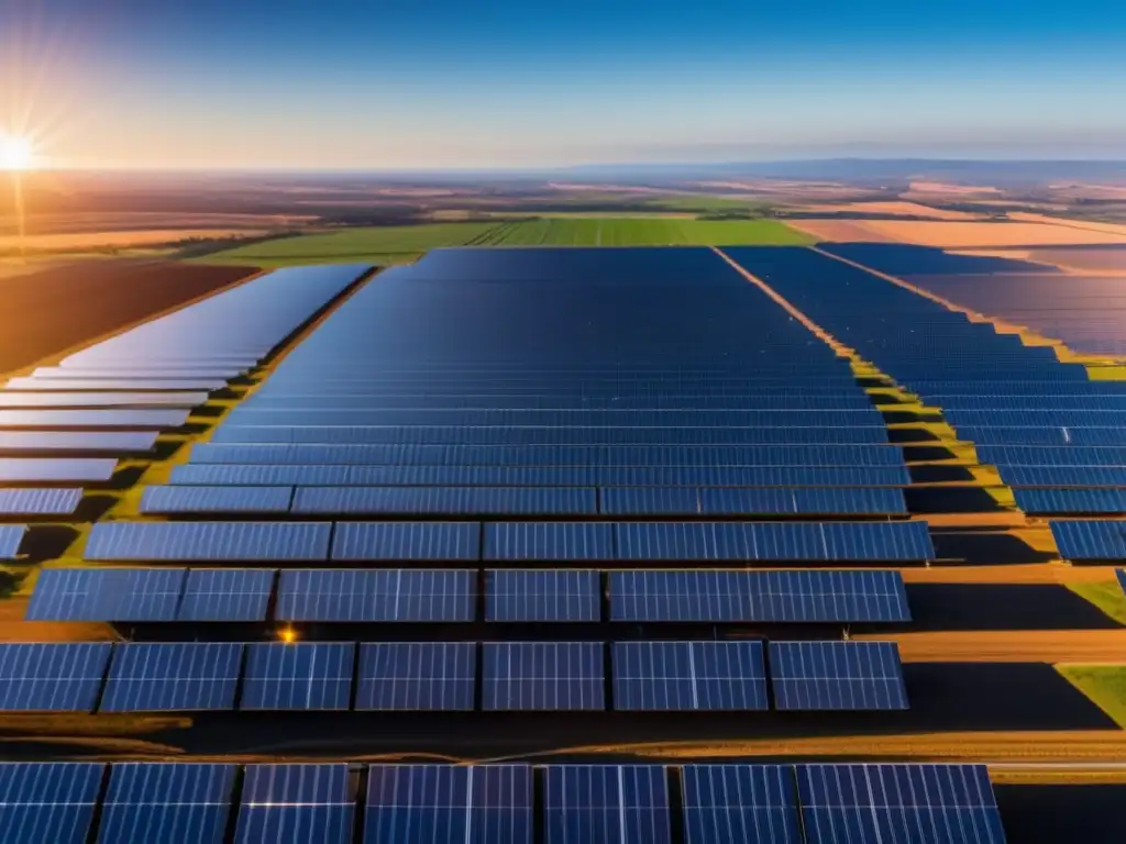 Granja solar: energía renovable en acción Oportunidades de inversión en energías renovables: granja solar de última generación
