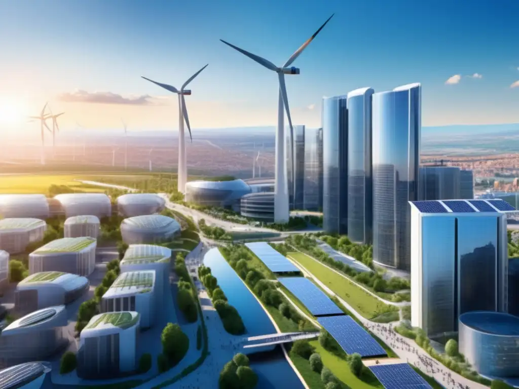 Ciudad europea con energía renovable Oportunidades de inversión en energías renovables en Europa