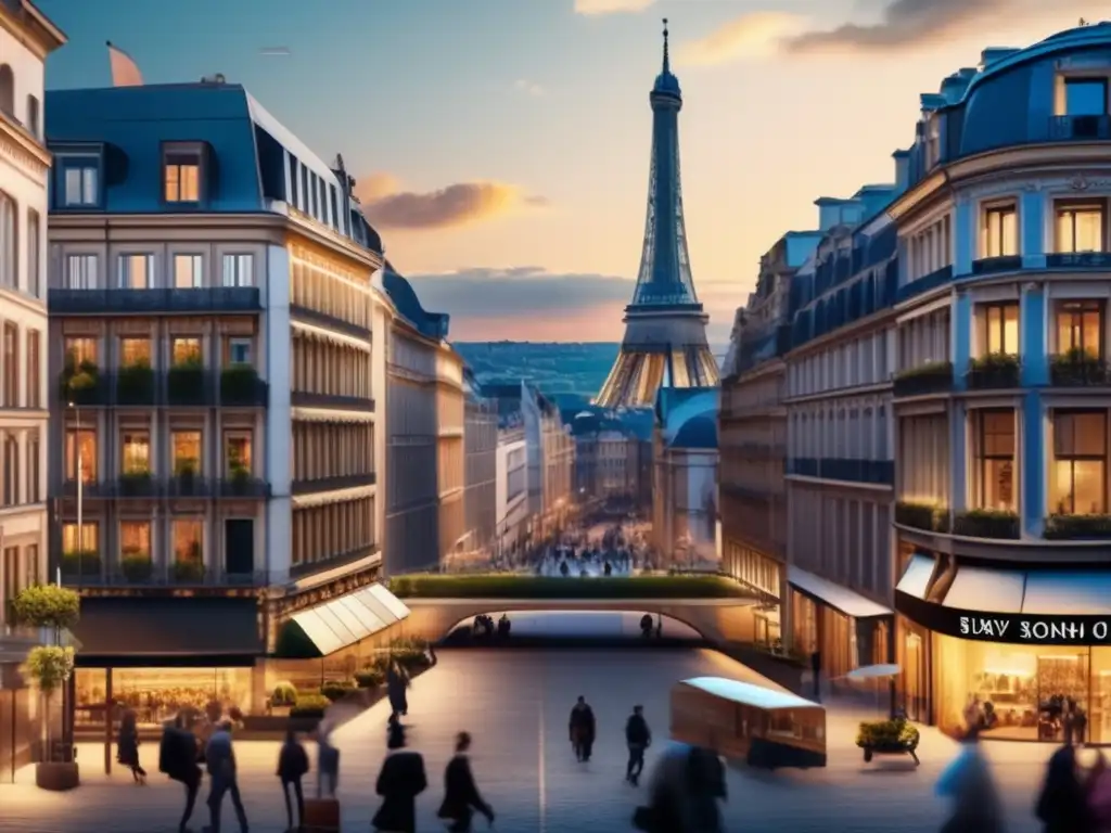 Evolución mercado inmobiliario europeo Oportunidades de inversión inmobiliaria en Europa: Evolución y diversidad arquitectónica captadas en una imagen 8k ultra detallada