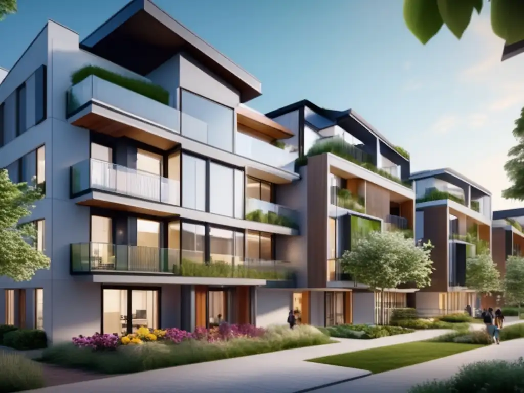 Ultracontemporáneo complejo residencial estudiantil Oportunidades de inversión en viviendas para estudiantes, complejo moderno con arquitectura contemporánea, espacios verdes y ambiente acogedor