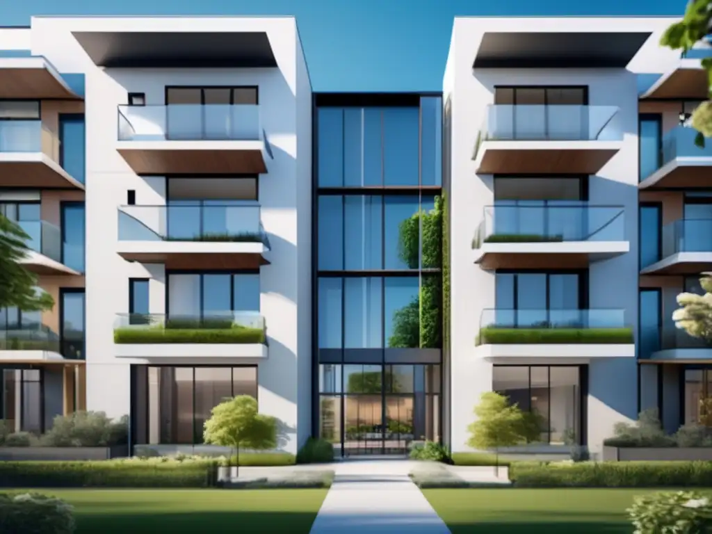 Edificio moderno de viviendas estudiantiles Oportunidades de inversión en viviendas para estudiantes, edificio moderno de alto nivel con estudiantes y paisaje verde