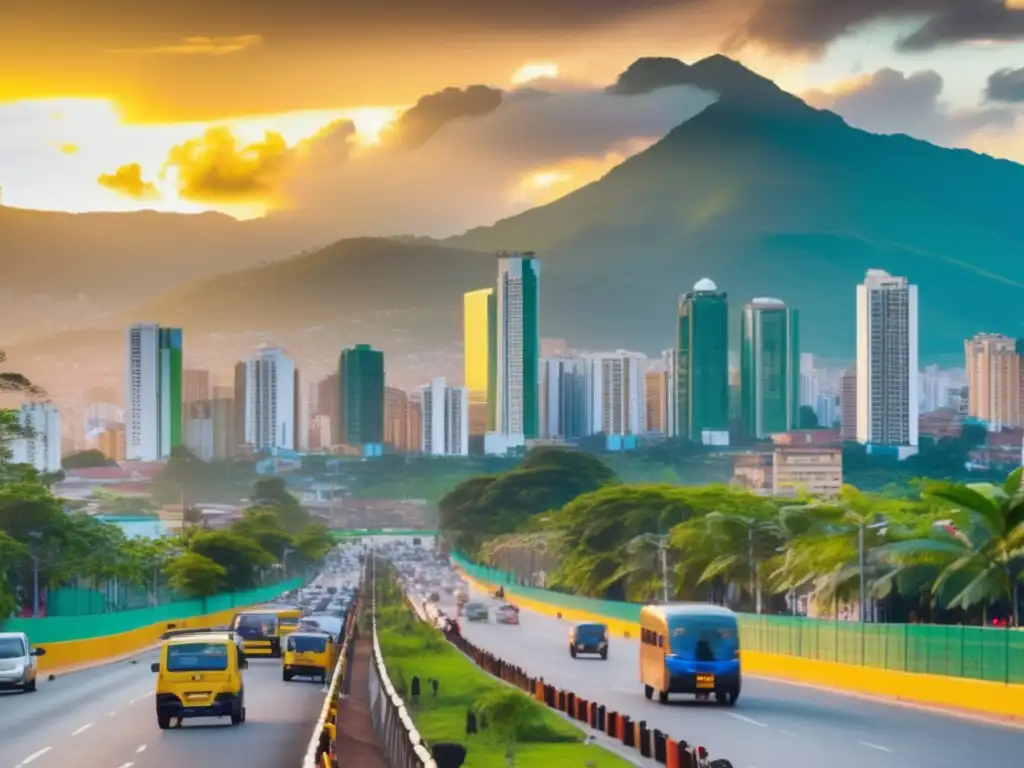 Ciudad vibrante de Colombia: energía, tecnología y turismo Oportunidades de inversión en Colombia: ciudad vibrante, naturaleza exuberante, energía renovable, tecnología futurista y turismo de lujo