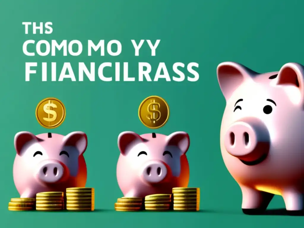 Logro de metas financieras Plan financiero personalizado para metas: Ahorro, pago de deudas y compra de vivienda en una imagen inspiradora