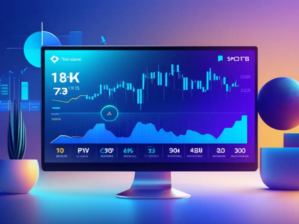 Plataforma de Trading Futurista Plataforma cripto: diseño moderno, comisiones bajas
