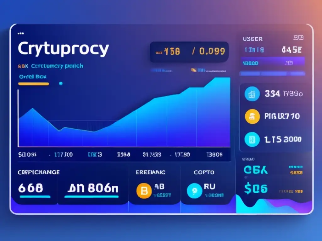 Plataforma de intercambio de criptomonedas Plataforma cripto 8k: diseño moderno, datos en tiempo real, seguridad
