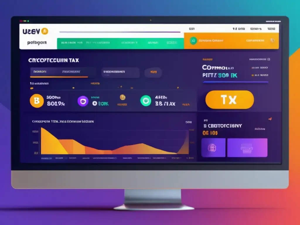 Plataforma intuitiva para impuestos criptográficos Plataforma criptoimpuestos simplifica declaración, gráficos profesionales