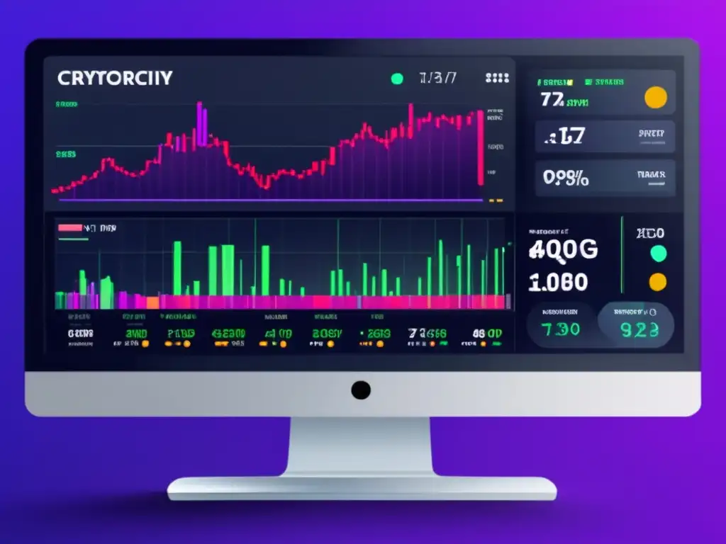 Plataforma de trading de criptomonedas moderna y elegante Plataforma moderna para invertir en altcoins con éxito real