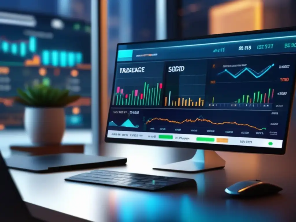 Plataforma de trading futurista para CFDs Plataforma de trading CFDs con diseño moderno y elegante - Mejores estrategias CFDs bolsa