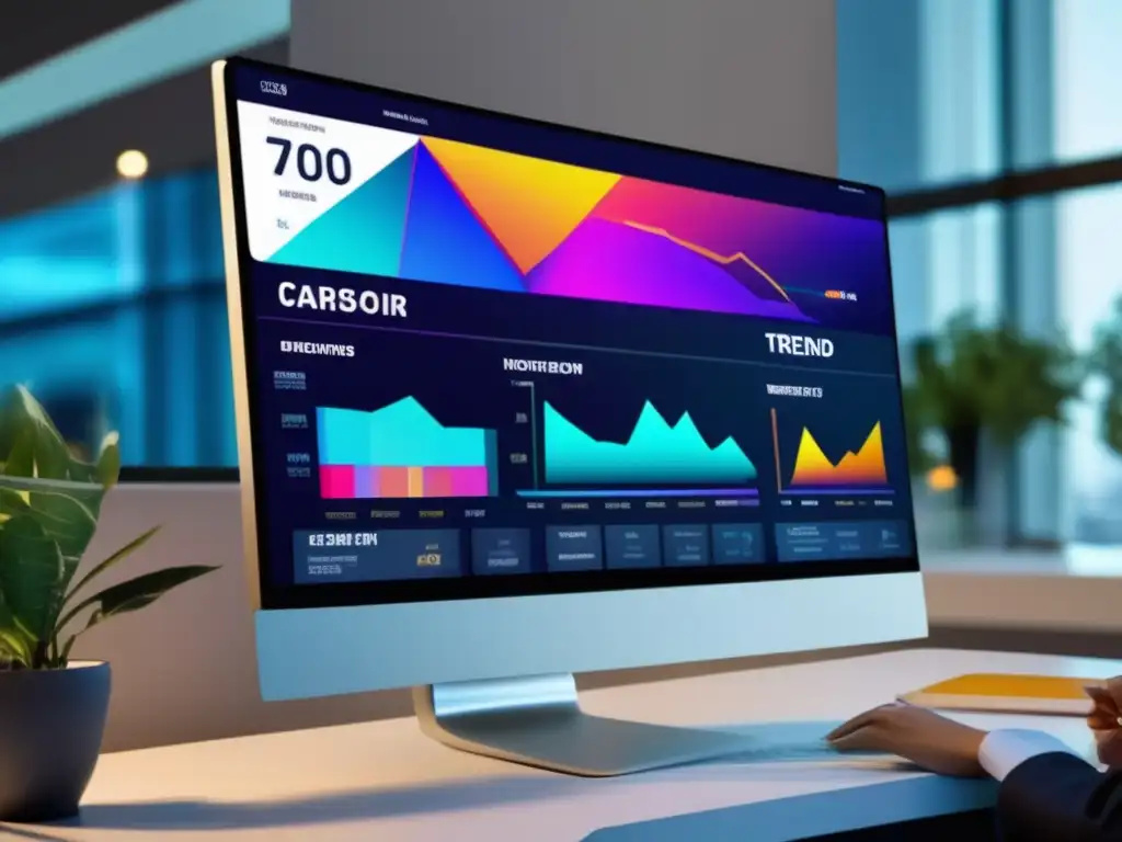 Plataforma digital con interfaz moderna y elegante Plataformas cripto con comunidad integrada: interfaz moderna y detallada con foro inversor, herramientas de análisis avanzadas y expertos financieros