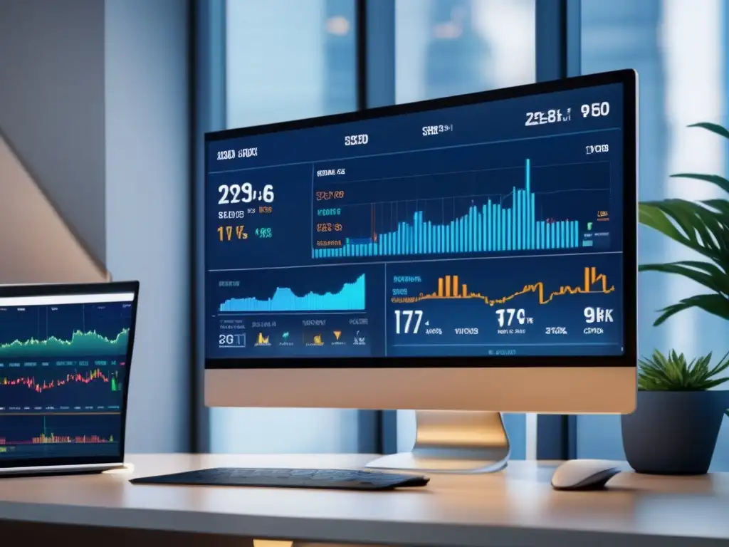 Plataforma de trading avanzada y profesional Plataformas de trading reguladas: interfaz moderna y detallada con datos en tiempo real, gráficos y herramientas de trading