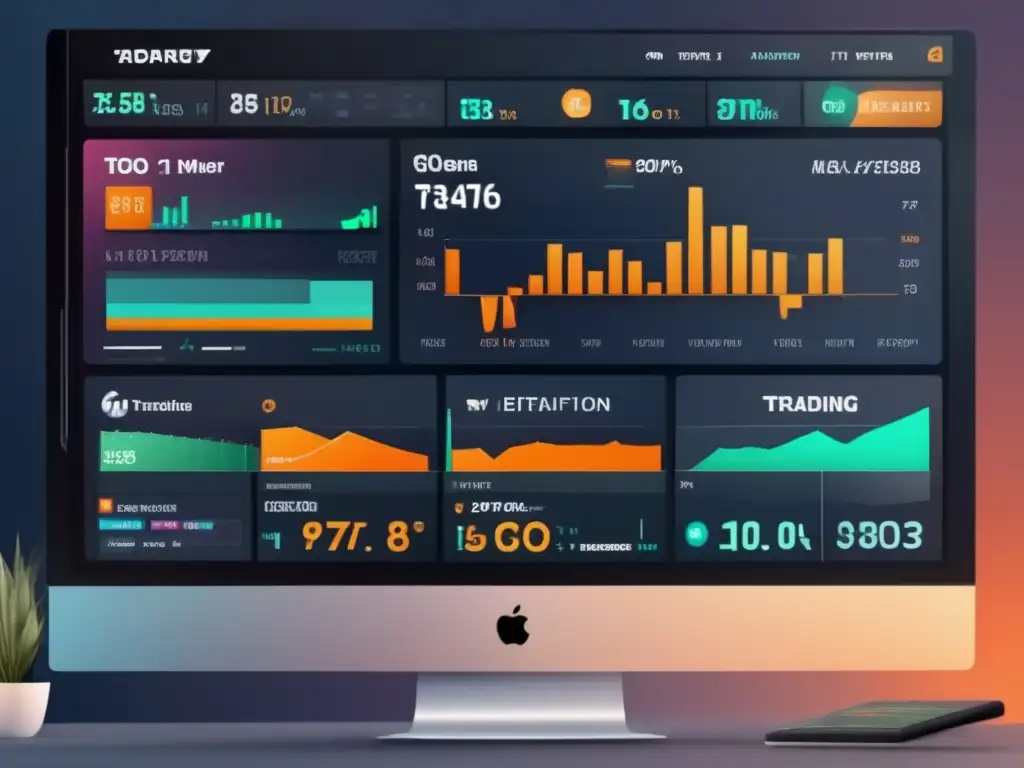 Interfaz moderna de plataforma de trading Plataformas de trading social con interfaz moderna y completa