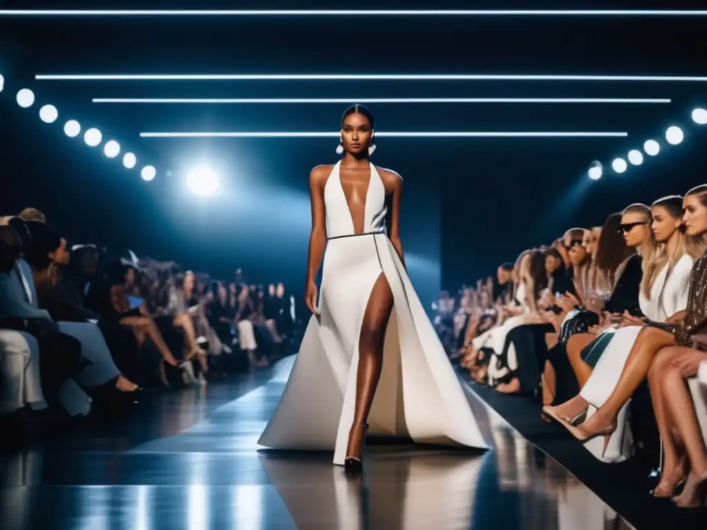 Desfile de moda 8k: Diseños exquisitos y elegantes Potencial inversión en moda de diseño