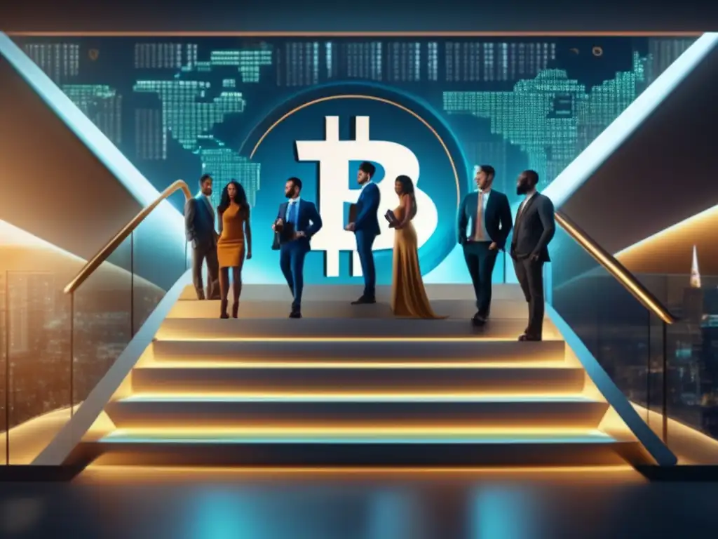 Profesionales de criptomonedas en escalera al éxito Profesionales en escalera con las mejores criptomonedas para inversiones rápidas
