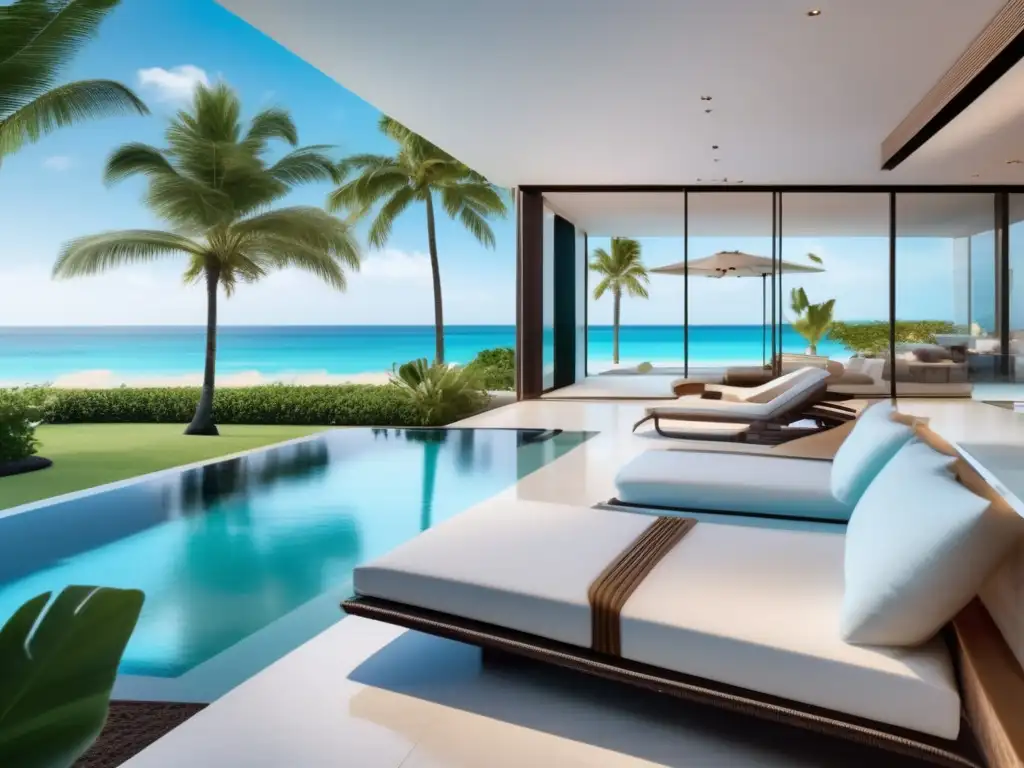 Villa de lujo en la playa Propiedad vacacional de lujo en la playa: inversión rentable - Estrategias de inversión en propiedades vacacionales rentables