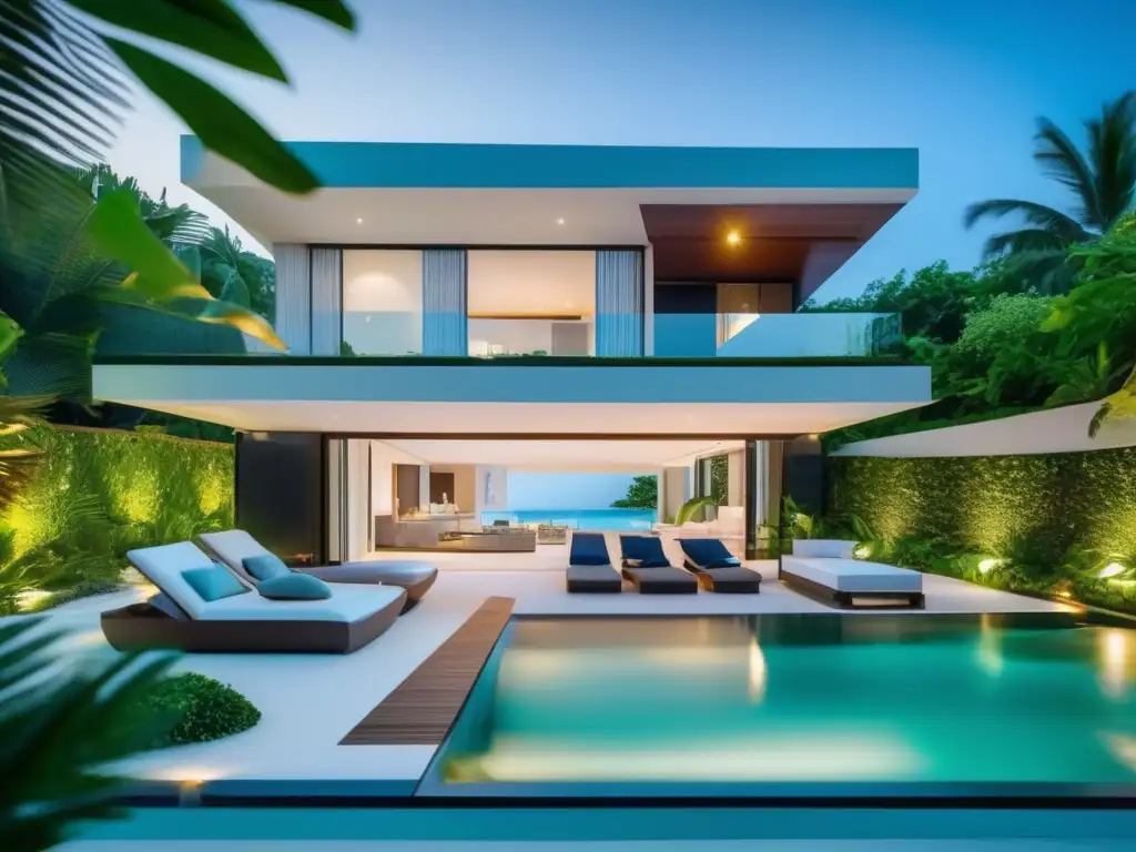 Villa de lujo con increíble vista a la playa Propiedad vacacional de lujo con vista al mar: Estrategias de marketing para propiedades vacacionales