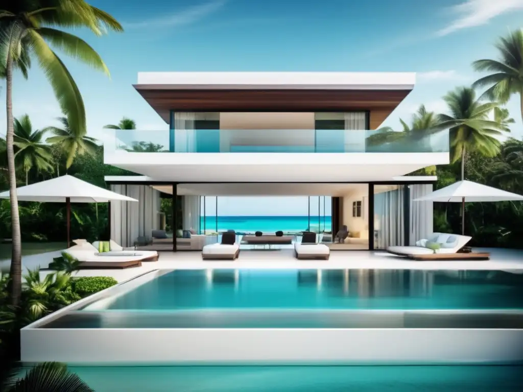 Villa de lujo en la playa con vistas al mar Propiedad vacacional de lujo con vistas al mar - Inversiones pasivas en propiedades vacacionales