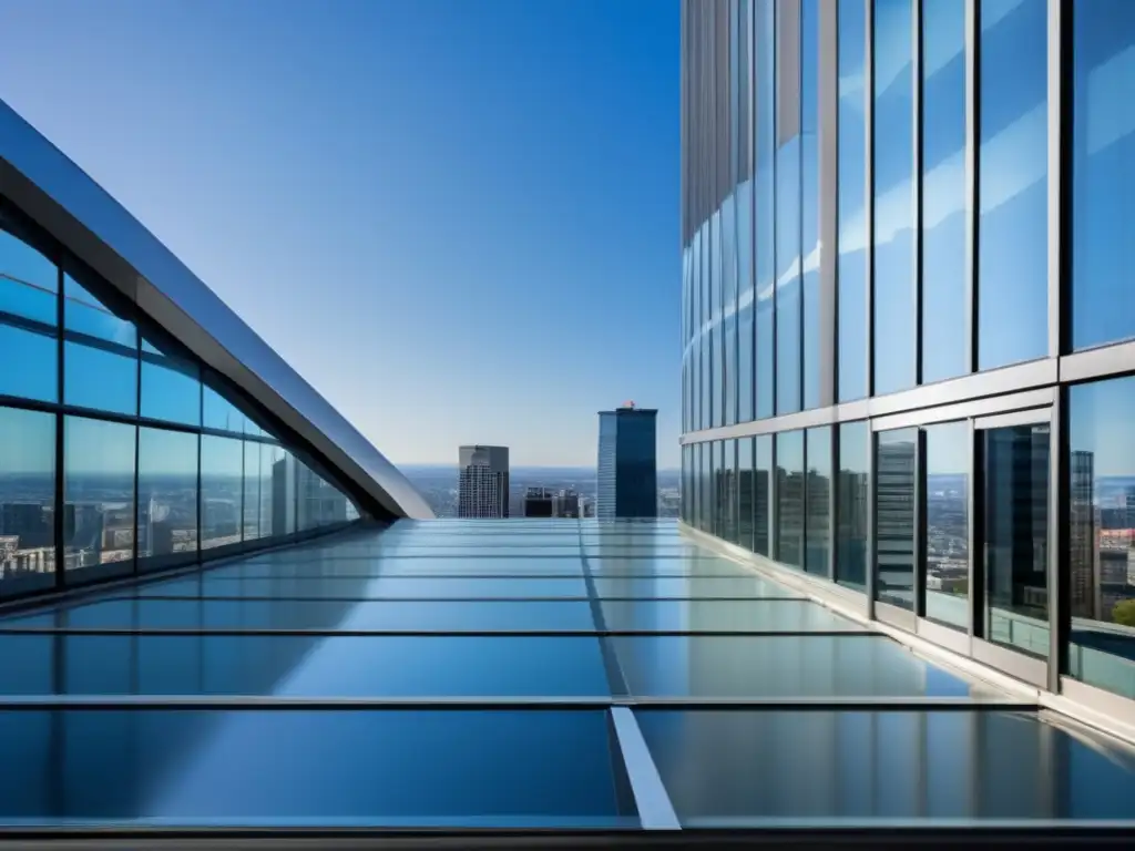 Edificio comercial moderno con diseño arquitectónico elegante Inversión propiedades comerciales principiantes