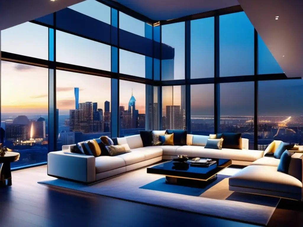 Lujoso penthouse con vistas impresionantes Inversión en propiedades de lujo: Penthouse moderno con vistas impresionantes a la ciudad