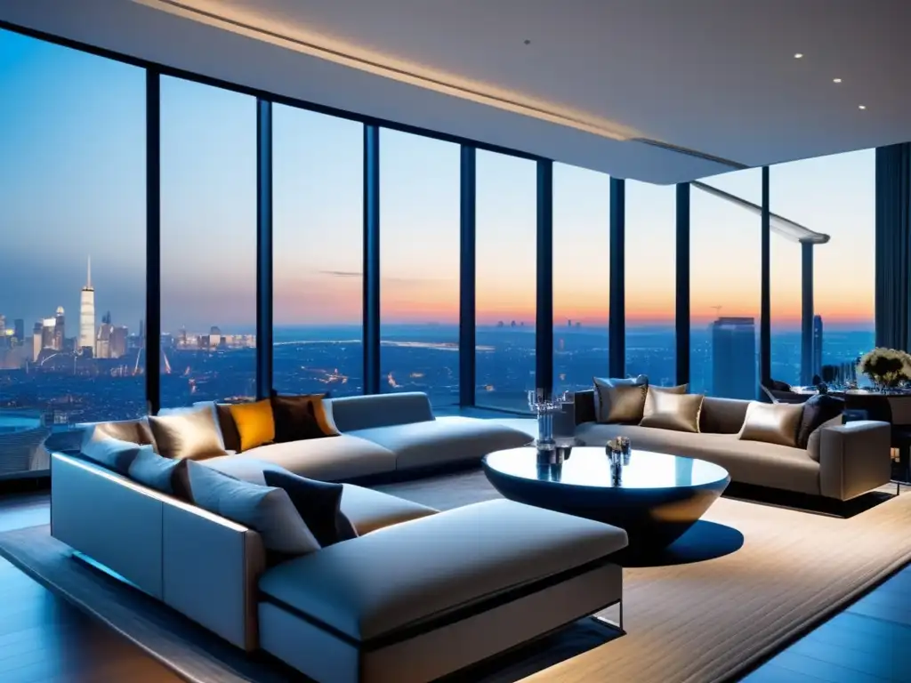 Lujoso penthouse moderno en ciudad vibrante Inversión en propiedades de lujo: Penthouse moderno de lujo con vistas panorámicas y detalles elegantes