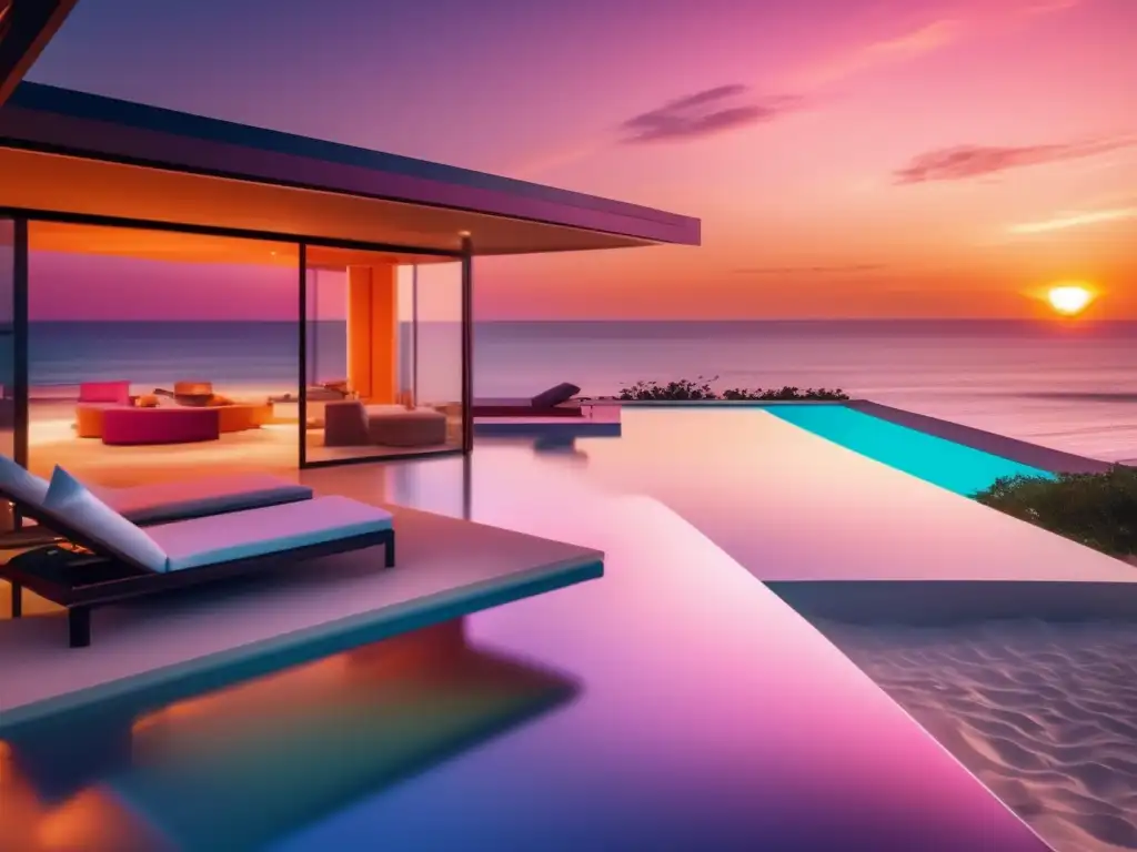 Hermosa villa de lujo frente a playa con vista al mar Inversión en propiedades de playa rentables: lujosa villa moderna con impresionante vista al mar, arquitectura elegante y playa paradisíaca