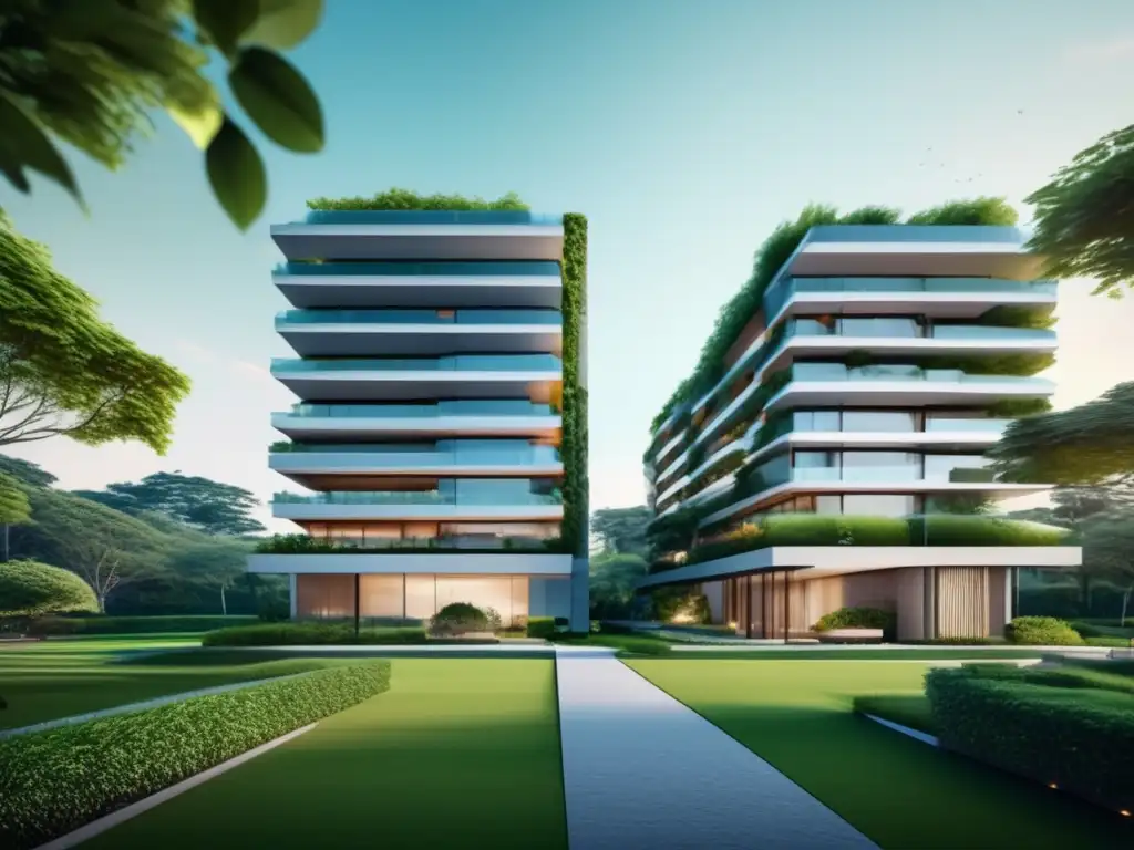 Elegante complejo residencial rodeado de naturaleza Propiedades residenciales con ingresos pasivos