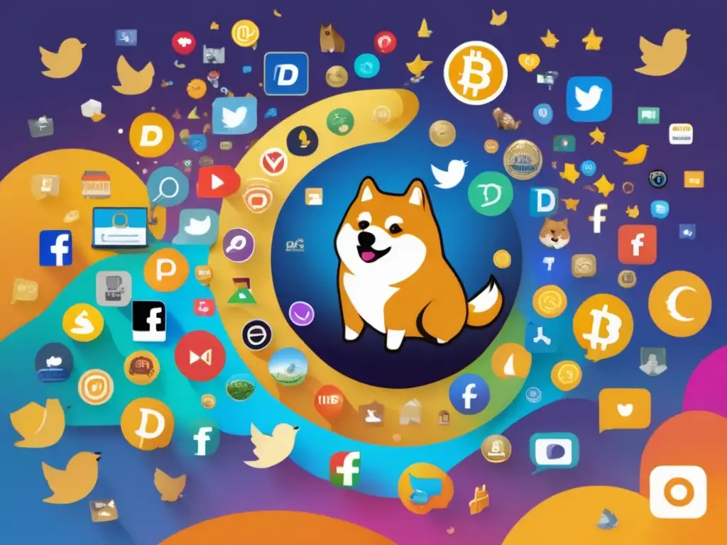 Popularidad de Dogecoin en redes sociales Dogecoin: inversión rentable y divertida en redes sociales
