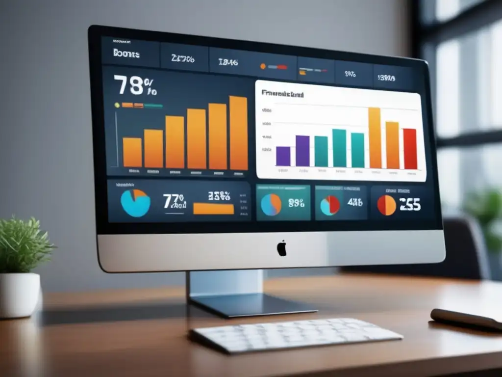 Dashboard financiero con gráficos y análisis de inversiones Riesgos ocultos en inversiones financieras: gráficos y análisis de carteras de inversión con diversificación en diferentes clases de activos