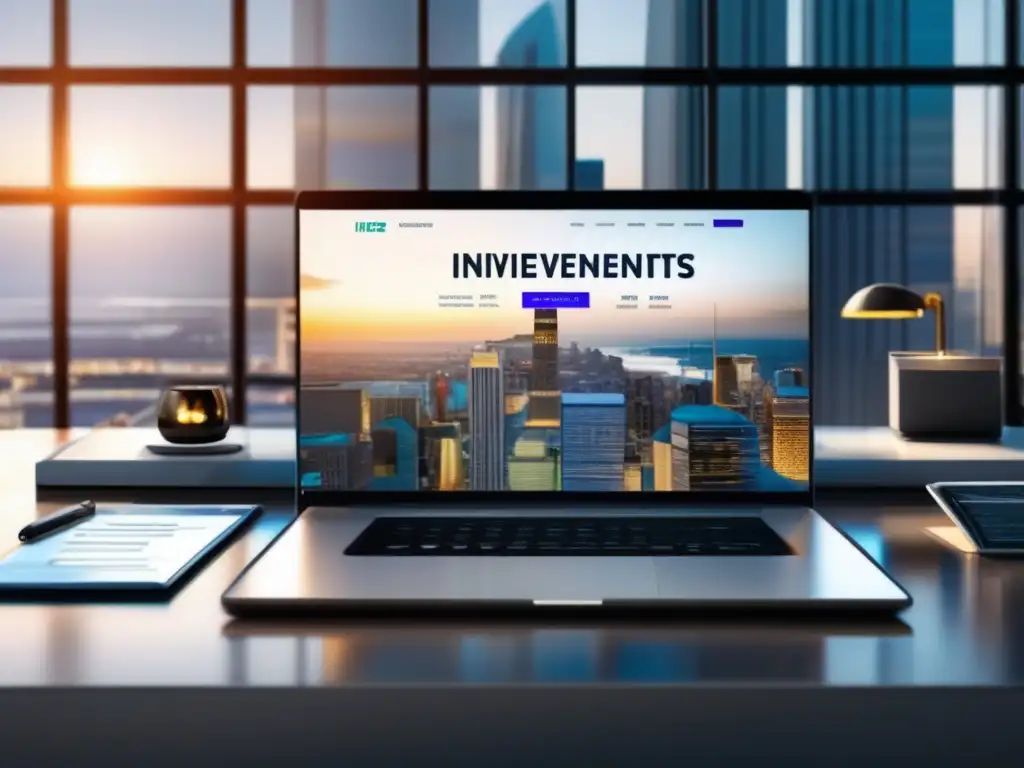 Portafolio financiero diversificado Sesgo de disponibilidad en inversiones financieras: imagen de 8k ultradetallada que muestra una diversa cartera de inversiones