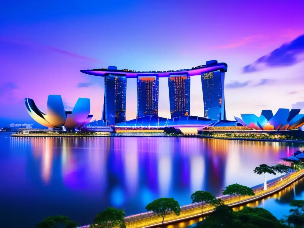 Impresionante skyline de Singapur Skyline impresionante de Singapur: inversión estratégica en Singapur