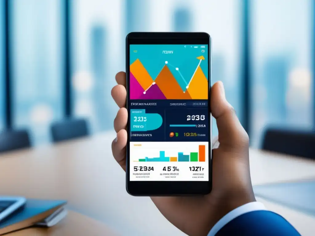 App de seguimiento de cartera en tiempo real Smartphone con app de seguimiento de cartera sincronizada con Broker