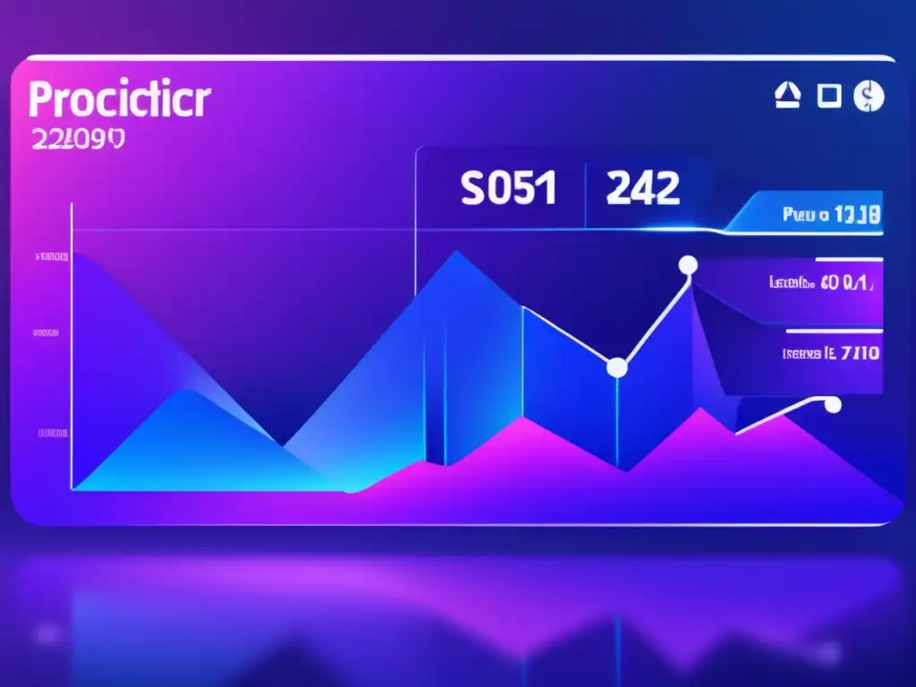 Futuro financiero: análisis en tiempo real Software de análisis financiero con gráficos precisos y futuristas