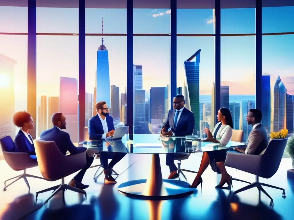 Distrito financiero sostenible con profesionales innovadores Inversión sostenible en plataformas financieras: profesionales colaboran para impulsar el cambio positivo